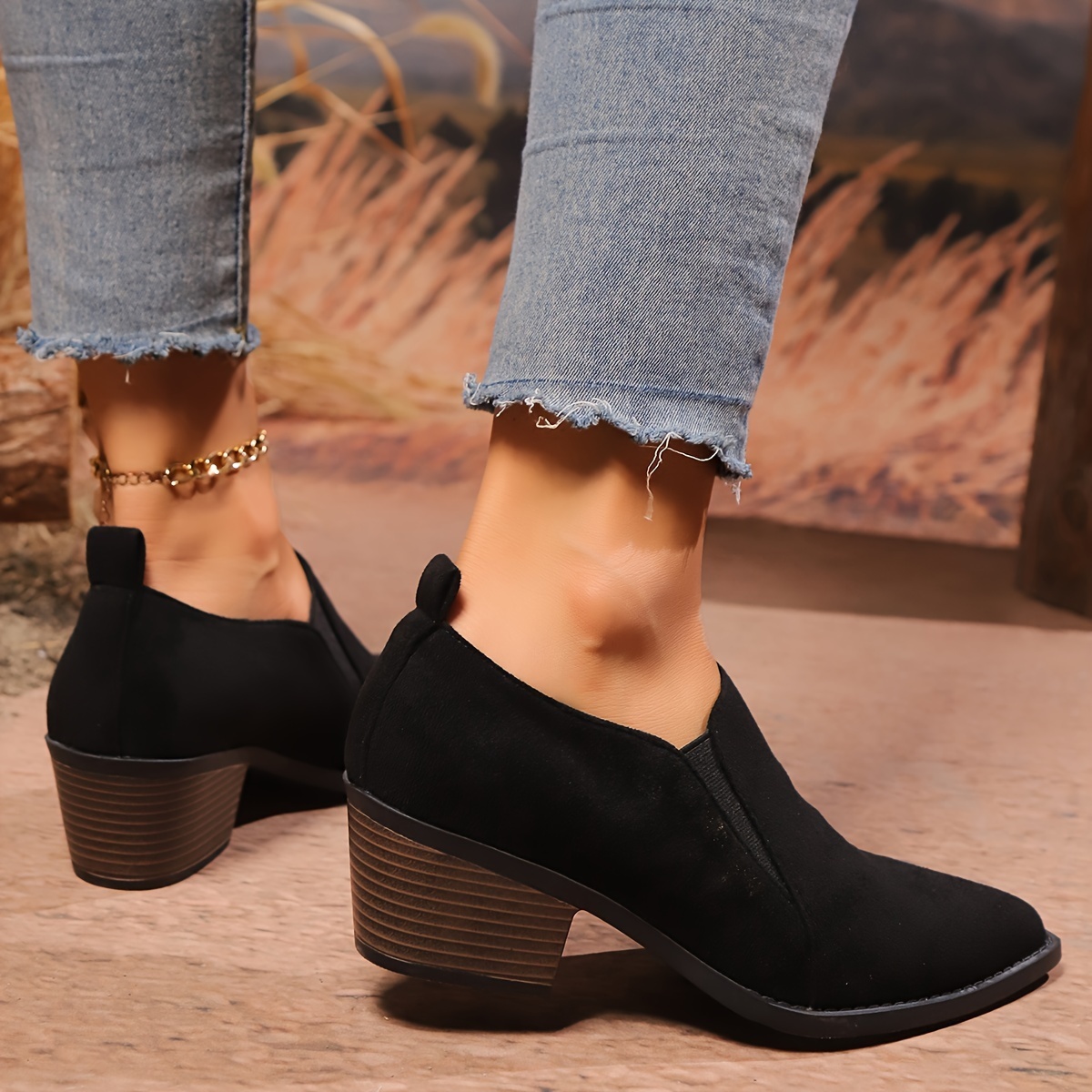 🔥Last Day Promotion 50% OFF - Women's Comfortable Chunky Heel Shoes