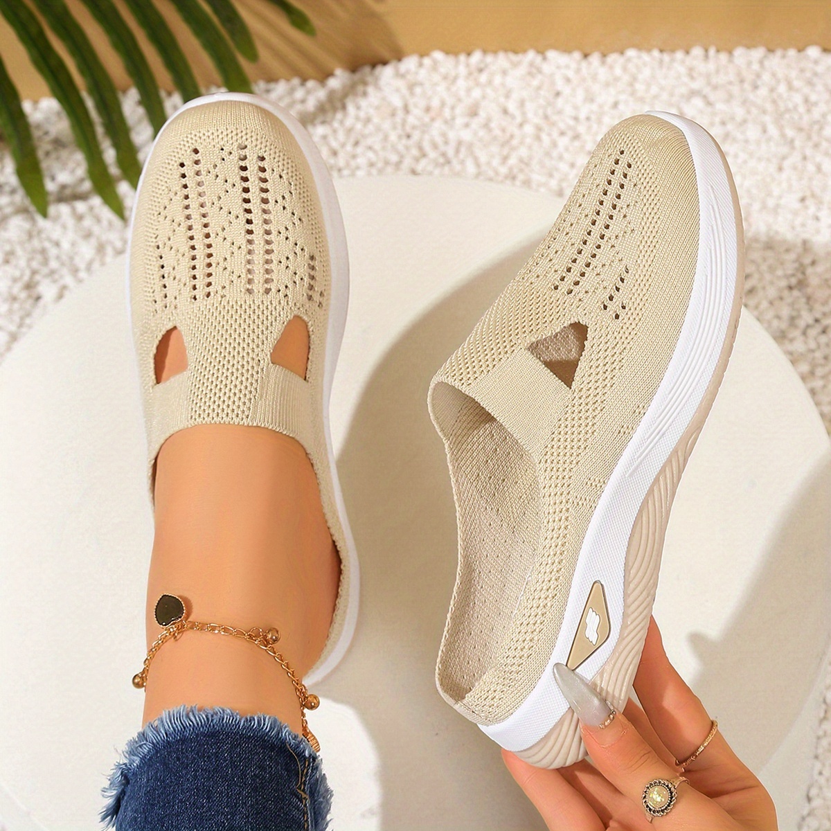 🔥Last Day Promotion 50% OFF - Women's Comfortable Soft-Soled Half Slippers