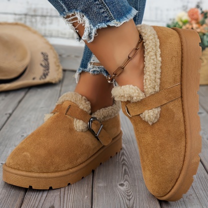 🔥Last Day Promotion 50% OFF - Women's Plush Lined Cozy Winter Ankle Boots