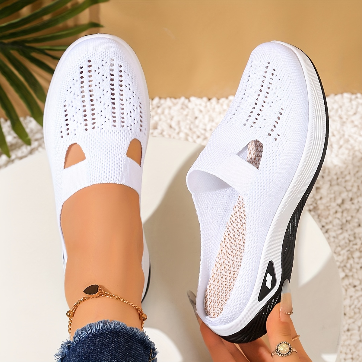🔥Last Day Promotion 50% OFF - Women's Comfortable Soft-Soled Half Slippers