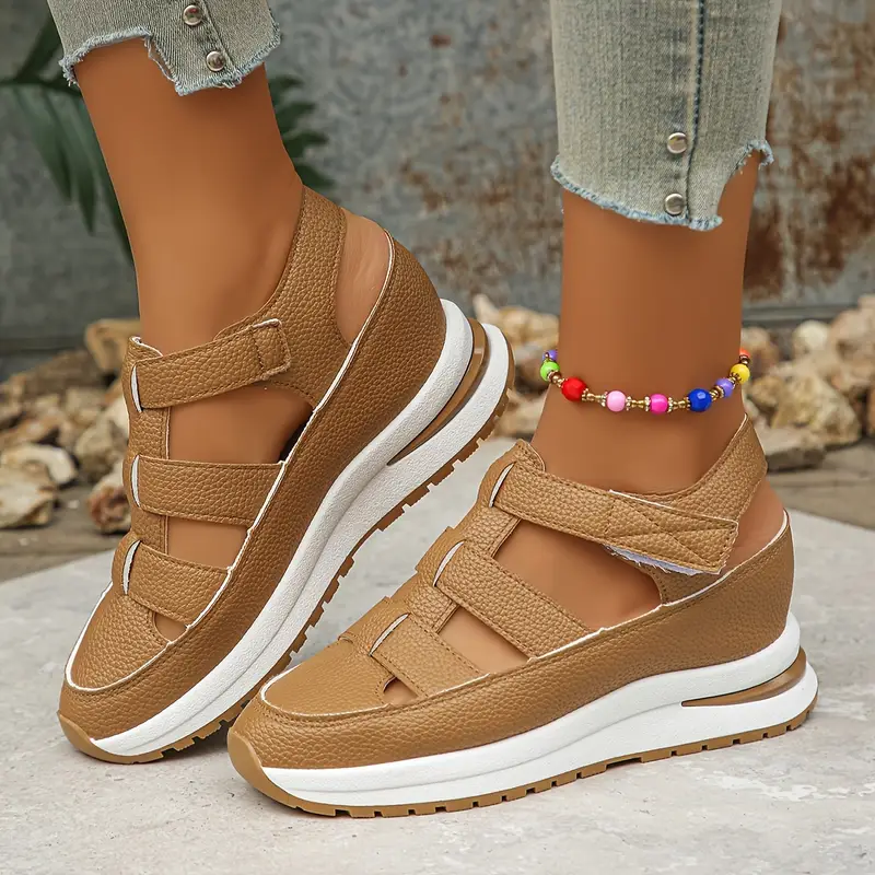 🔥Last Day Promotion 50% OFF - Womens Soft Sole Breathable Platform Sandals