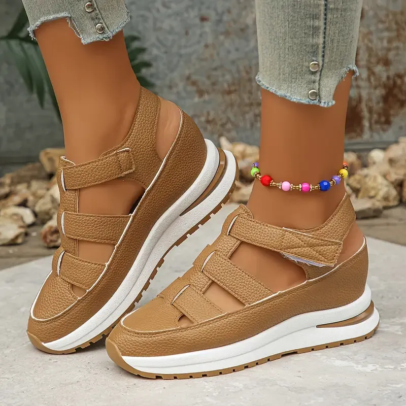 🔥Last Day Promotion 50% OFF - Womens Soft Sole Breathable Platform Sa