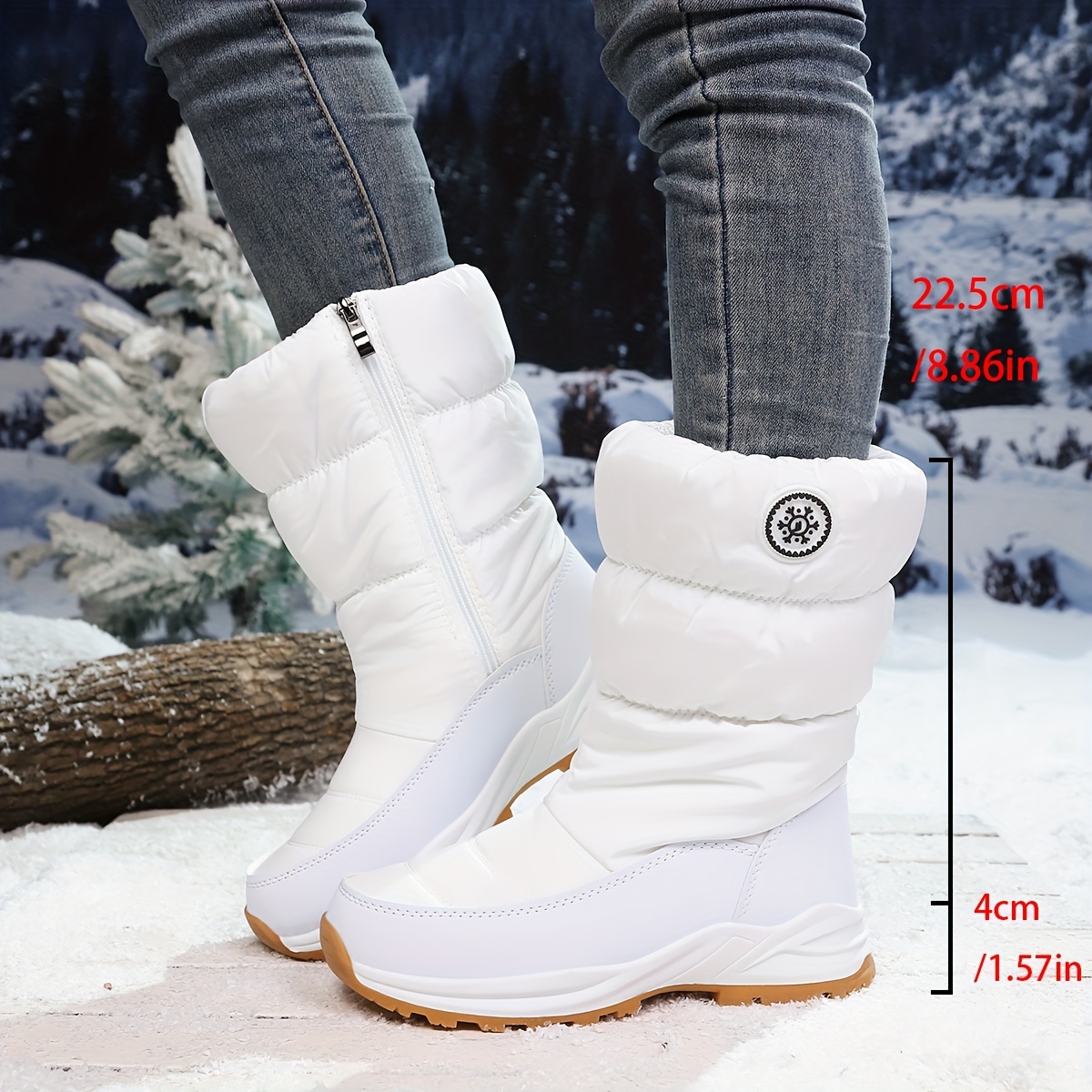 🔥Last Day Promotion 50% OFF - Women's High Quality Winter Mid-Calf Snow Boots