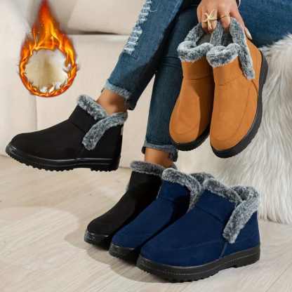 🔥Last Day Promotion 50% OFF - Women's High Quality Warm Slip-On Ankle Boots