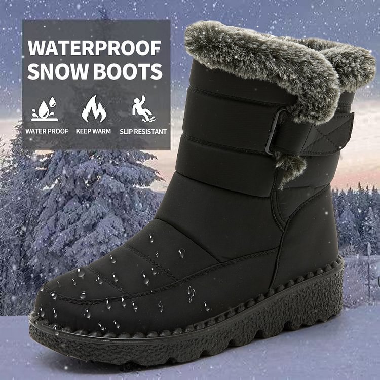 🔥Last Day Promotion 50% OFF - Women's Comfortable & Warm Winter Non-slip Snow Boots 