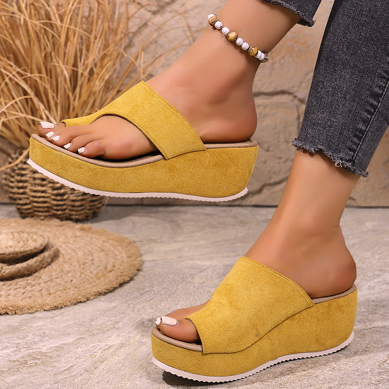 🔥Last Day Promotion 50% OFF - Women's Platform Wedge Sandals