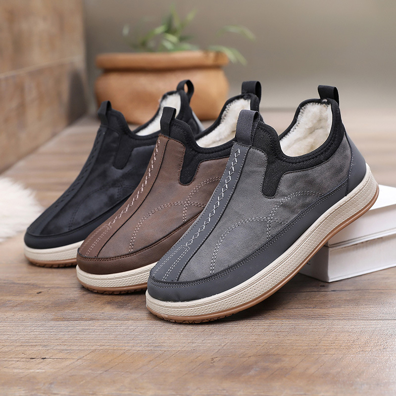 🔥Last Day Promotion 50% OFF - Men's Comfortable Waterproof Warm Casual Shoes