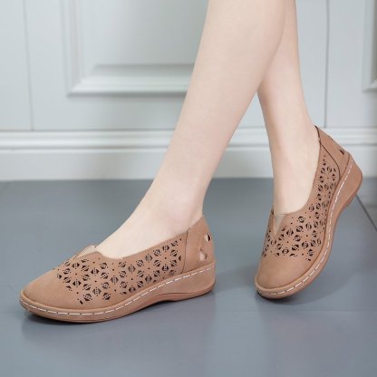 🔥Last Day Promotion 50% OFF - Women's Fashion Retro Orthopaedic Leather Shoes