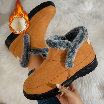 🔥Last Day Promotion 50% OFF - Women's High Quality Warm Slip-On Ankle Boots