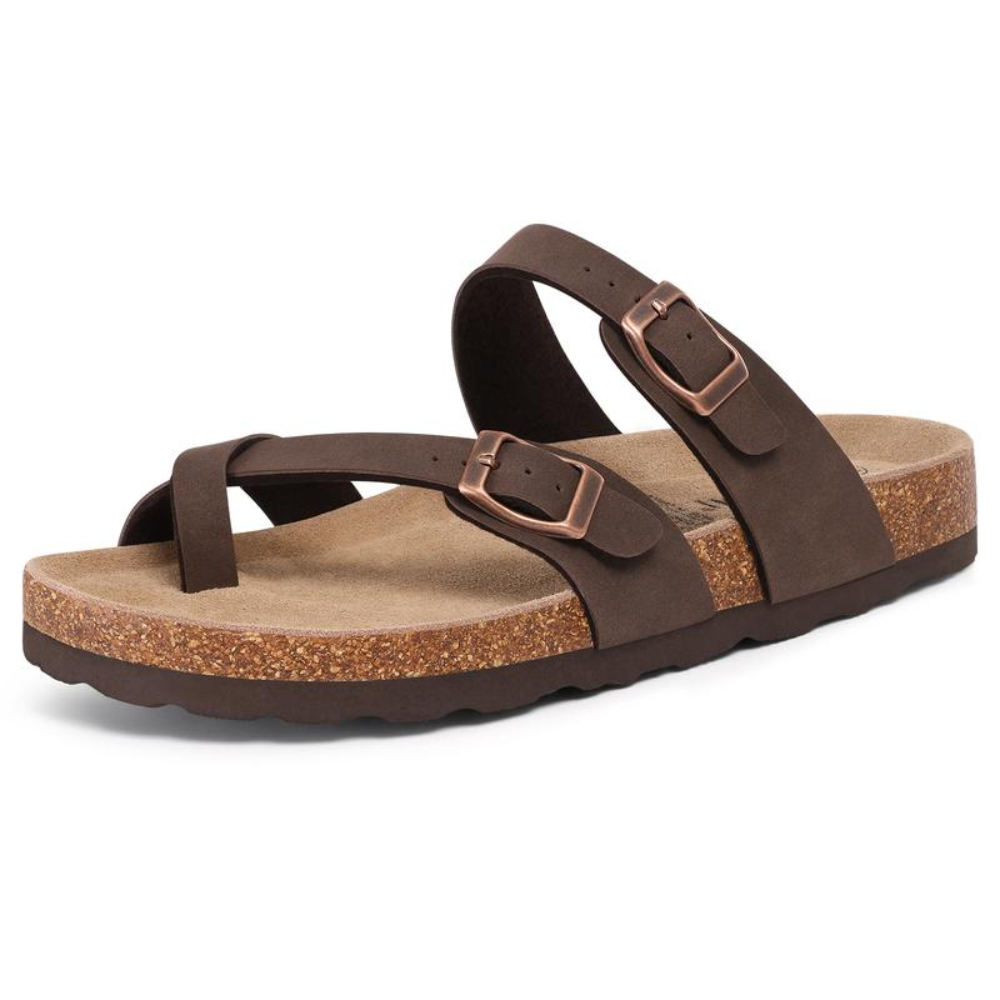 🔥Last Day Promotion 50% OFF -  Women’s Comfort Toe Loop Cork Sandals