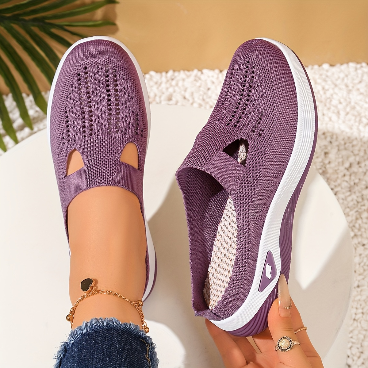 🔥Last Day Promotion 50% OFF - Women's Comfortable Soft-Soled Half Slippers