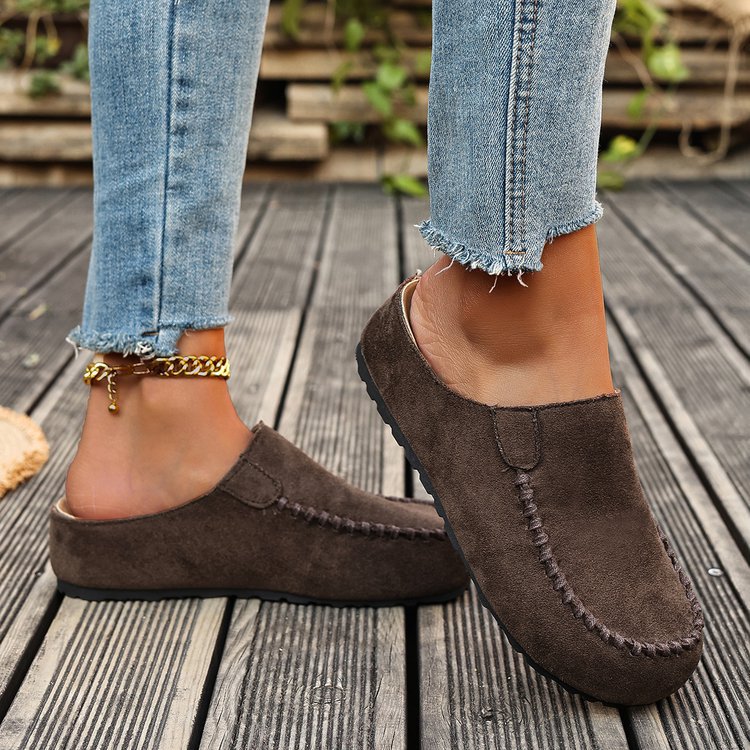 🔥Last Day Promotion 50% OFF - Women's Slip-On Platform Mules