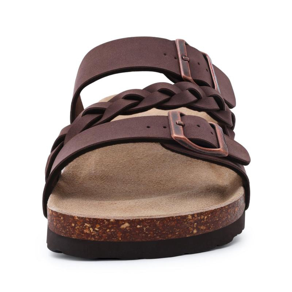 🔥Last Day Promotion 50% OFF -  Women’s Comfort Leather Cork Sandals