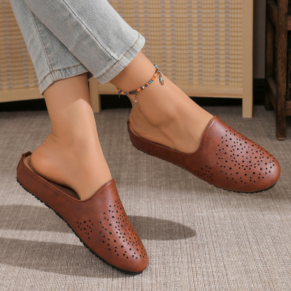 🔥Last Day Promotion 50% OFF - Women's Soft Sole Orthopaedic Leather Sandals