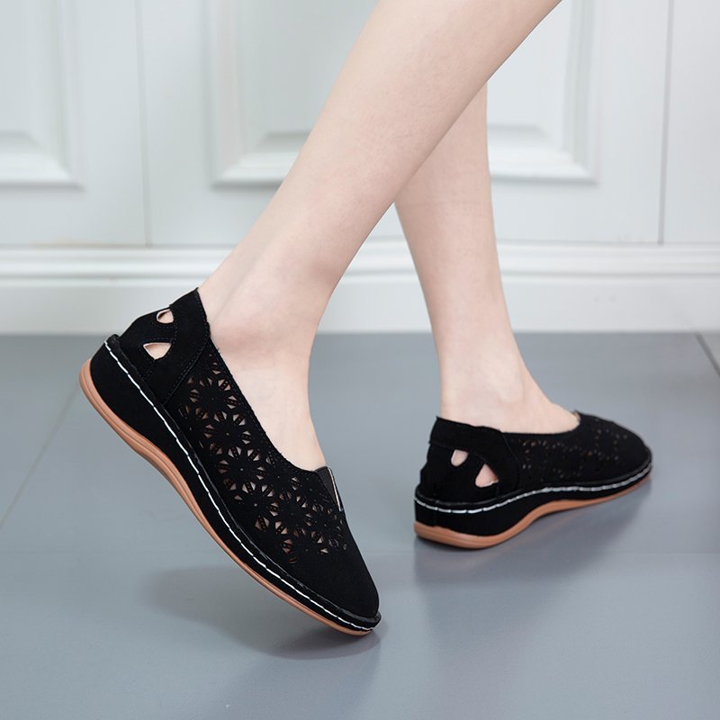 🔥Last Day Promotion 50% OFF - Women's Fashion Retro Orthopaedic Leather Shoes