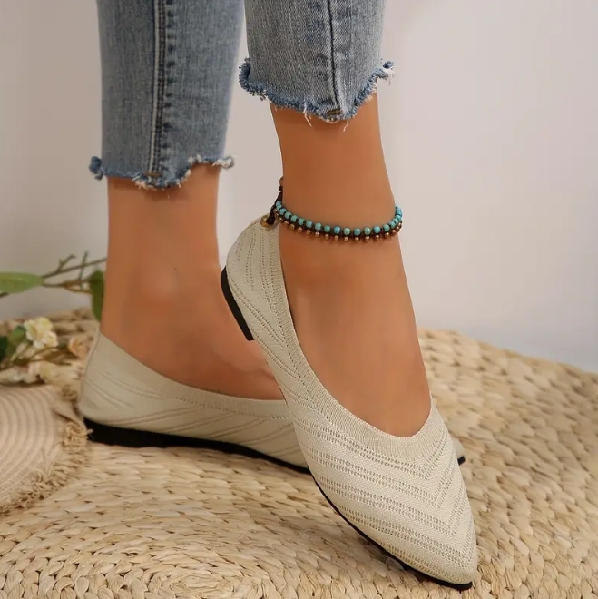 🔥Last Day Promotion 50% OFF - Women's Comfortable Chic Breathable Ballet Flats