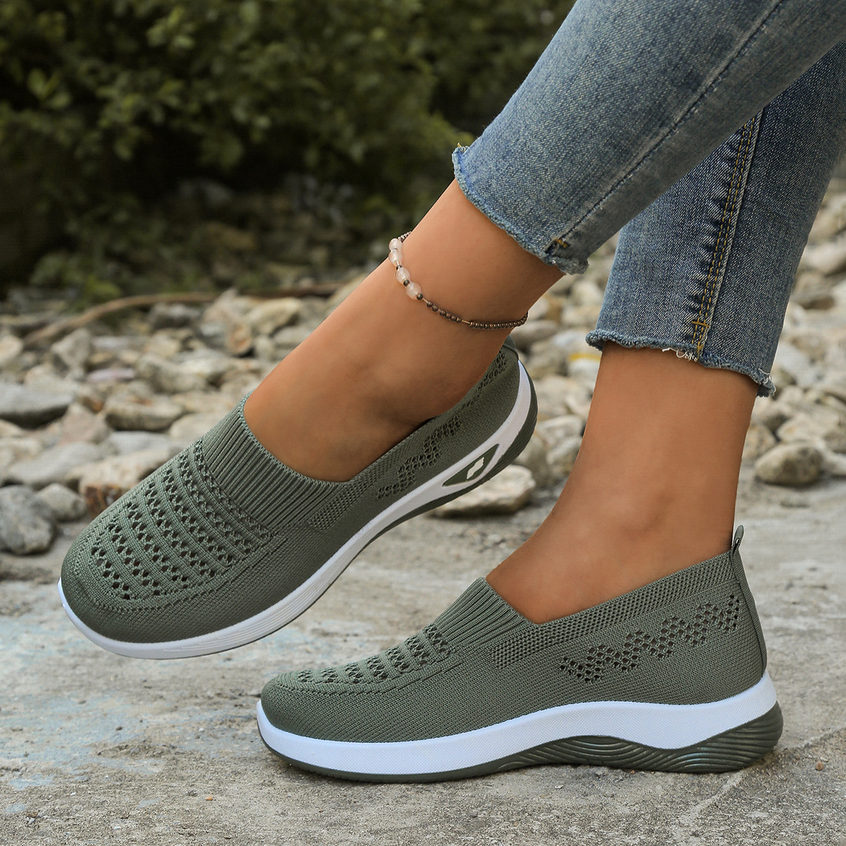 🔥Last Day Promotion 50% OFF - Women's Lightweight Breathable Soft-Sole Walking Shoes