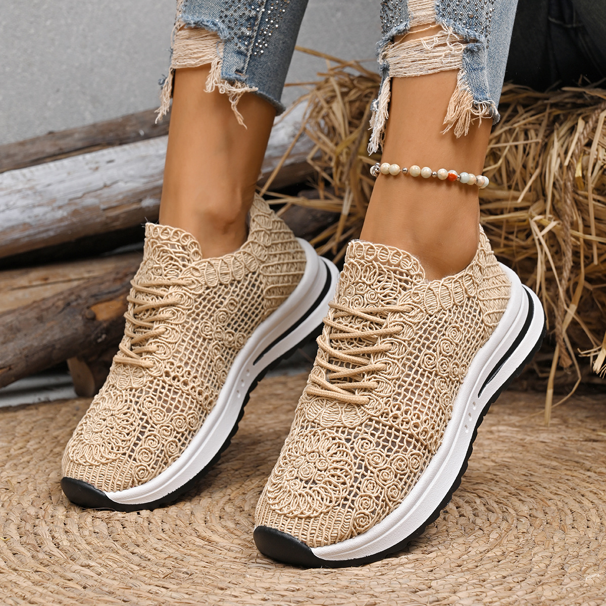 🔥Last Day Promotion 50% OFF - Women's Fashionable Comfortable Breathable Orthopaedic Sneakers