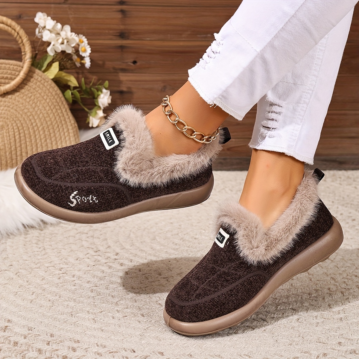 🔥Last Day Promotion 50% OFF - Women's Winter Comfortable Warm Loafers