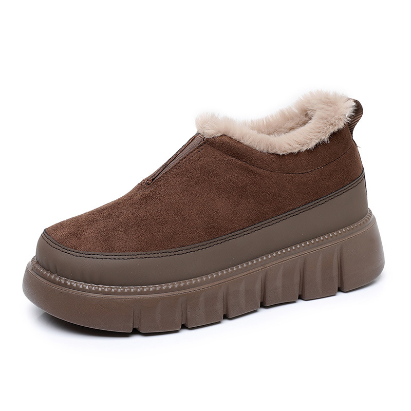 🔥Last Day Promotion 50% OFF - Women's Warm Cosy Thick-Soled Slip-On Snow Boots