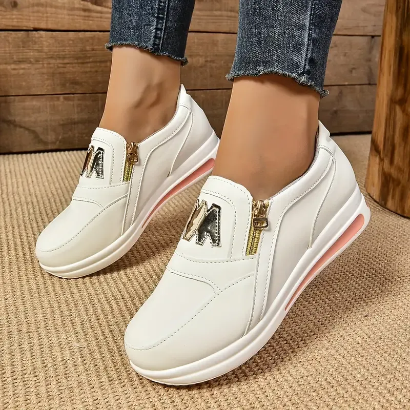 🔥Last Day Promotion 50% OFF - Women's casual platform slip-on orthopedic sneakers