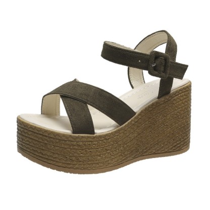 🔥Last Day Promotion 50% OFF - Women's Slope Heel Thick Bottom Orthopaedic Sandals