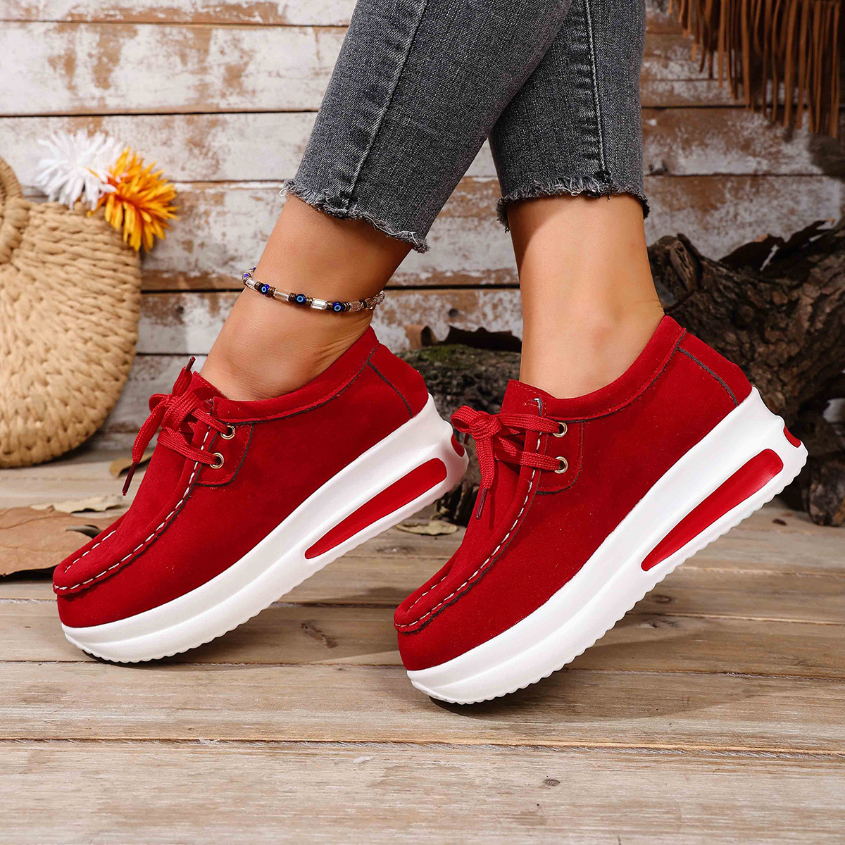 🔥Last Day Promotion 50% OFF - Women's Comfortable Thick-Soled Casual Orthopaedic Shoes