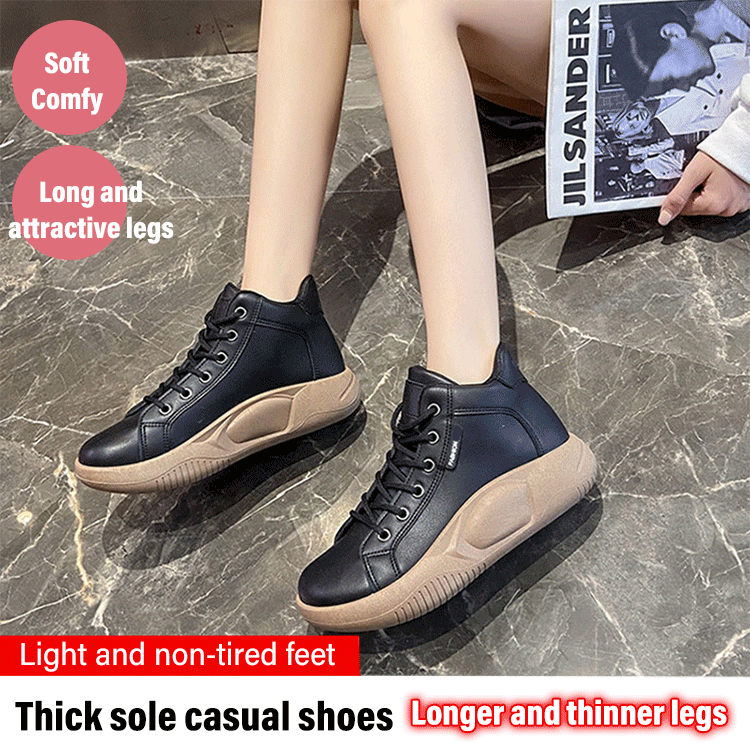 （🔥LAST DAY 50% OFF🔥）💝Women's High Top Thick Sole Martin Boots