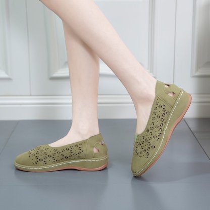 🔥Last Day Promotion 50% OFF - Women's Fashion Retro Orthopaedic Leather Shoes