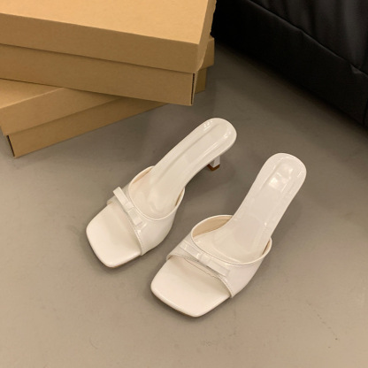 🔥Last Day Promotion 50% OFF - Women's Fashion Relief Foot Pain High Heel Leather Sandals