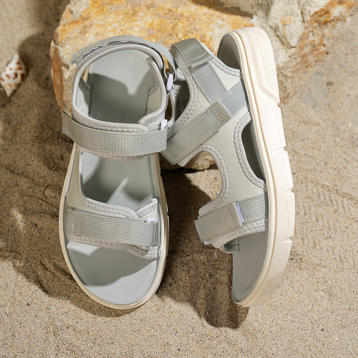 🔥Last Day Promotion 50% OFF - Women's Comfortable Velcro-Fastening Casual Sandals