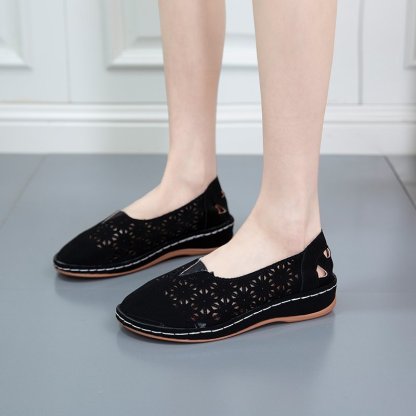 🔥Last Day Promotion 50% OFF - Women's Fashion Retro Orthopaedic Leather Shoes