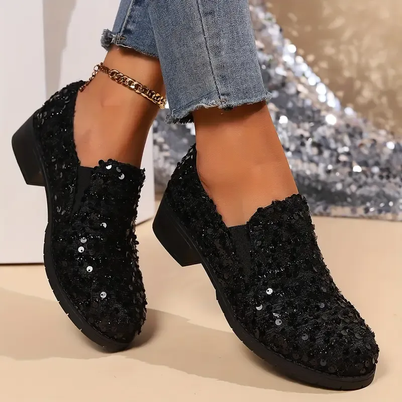 🔥Last Day Promotion 50% OFF - Women's Comfortable Breathable Sequin L