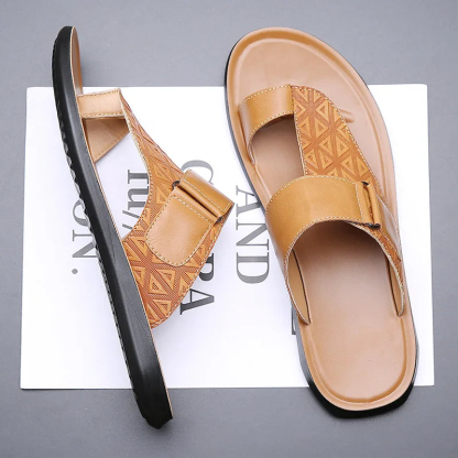 🔥Last Day Promotion 50% OFF - Men's Fashionable Leather Sandals