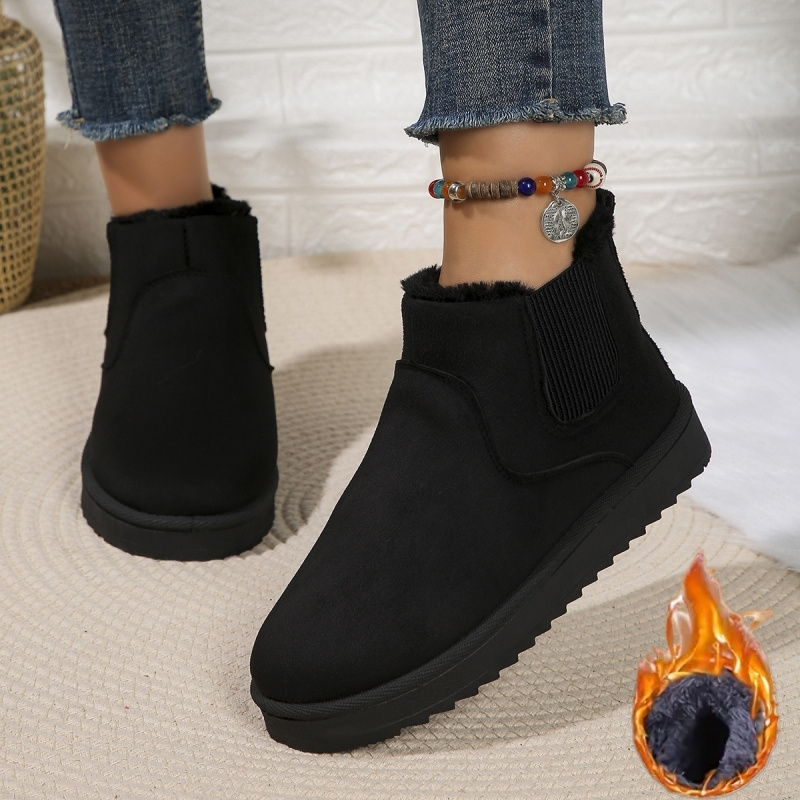 🔥Last Day Promotion 50% OFF - Women's Warm Fleece-Lined Ankle Boots