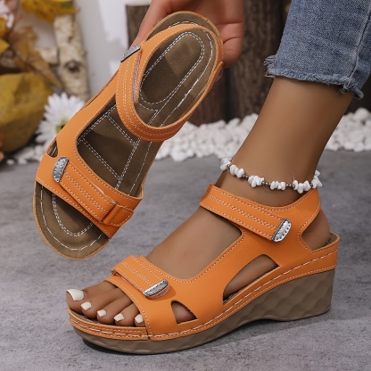 🔥Last Day Promotion 50% OFF - Women's Summer Fashion Wedge Heels Orthopaedic Sandals