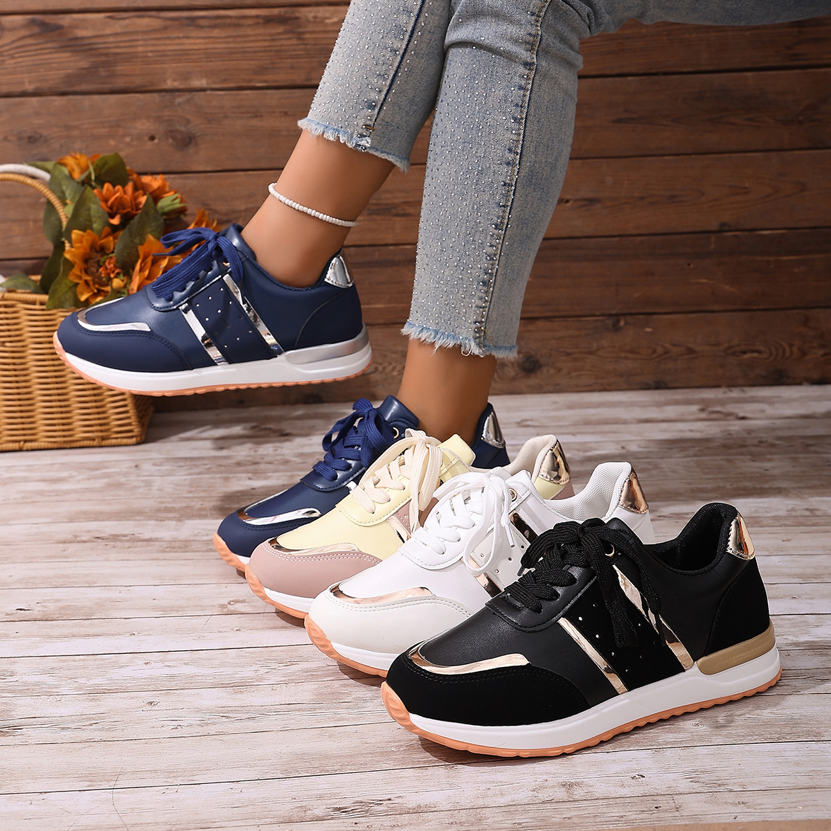 🔥Last Day Promotion 50% OFF - Women's Comfort Soft-Sole Orthopaedic Trainers