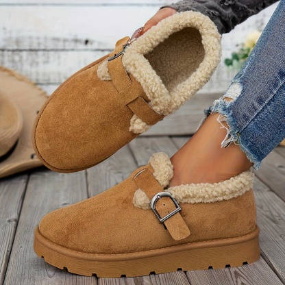 🔥Last Day Promotion 50% OFF - Women's Plush Lined Cozy Winter Ankle Boots