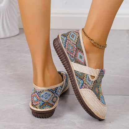 🔥Last Day Promotion 50% OFF - Women's Ethnic Style Casual Breathable Orthopaedic Shoes