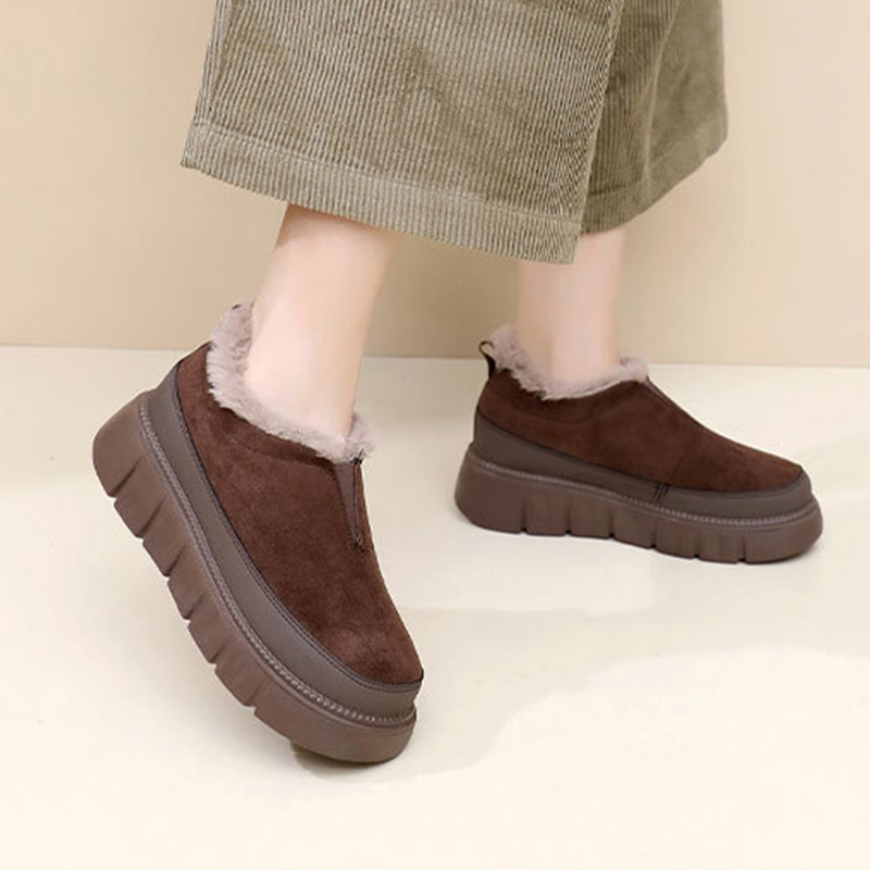 🔥Last Day Promotion 50% OFF - Women's Warm Cosy Thick-Soled Slip-On Snow Boots