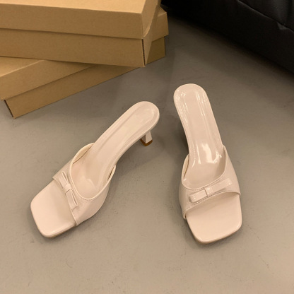 🔥Last Day Promotion 50% OFF - Women's Fashion Relief Foot Pain High Heel Leather Sandals