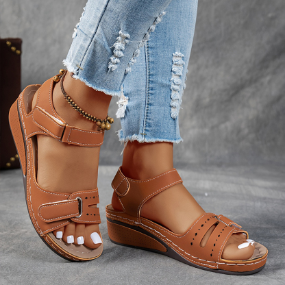 🔥Last Day Promotion 50% OFF - Women's Wedge Orthopaedic Sandals