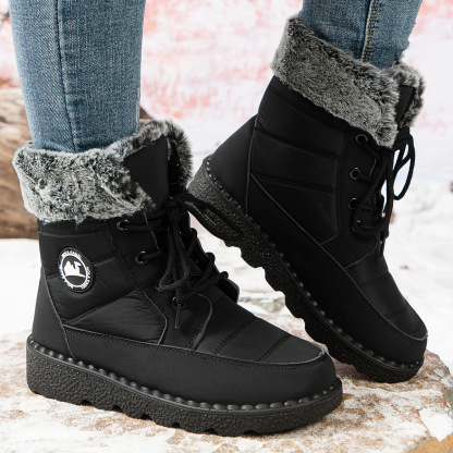 🔥Last Day Promotion 50% OFF - Women's Cozy Winter Waterproof Anti-Slip Orthopedic Boots