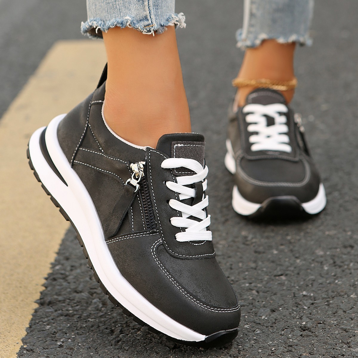 🔥Last Day Promotion 50% OFF - Women's Comfortable Fashion Orthopaedic Sneakers