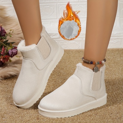 🔥Last Day Promotion 50% OFF - Women's Warm Fleece-Lined Ankle Boots