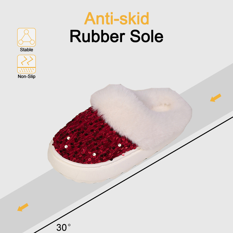 🔥Last Day Promotion 50% OFF - Stylish Soft Wool Lining Slip On House Shoes
