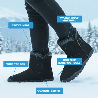 🔥Last Day 50% OFF - CosyCloud Boot - Warm & Comfy Winter Barefoot Boot