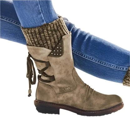 🔥Last Day! 50% OFF - PREMIUM Orthopaedic Waterproof Mid-Calf Boots: Easy-Zip Pain Relief Walking Shoes