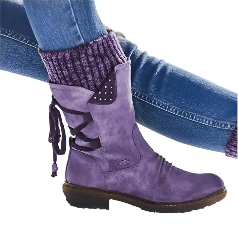 🔥Last Day! 50% OFF - PREMIUM Orthopaedic Waterproof Mid-Calf Boots: Easy-Zip Pain Relief Walking Shoes
