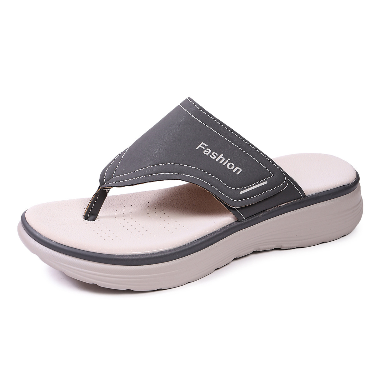 🔥Last Day Promotion 50% OFF - Women's Cloud Cushion Platform Flip-Flops